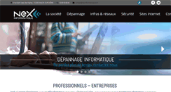 Desktop Screenshot of nexinformatique.com